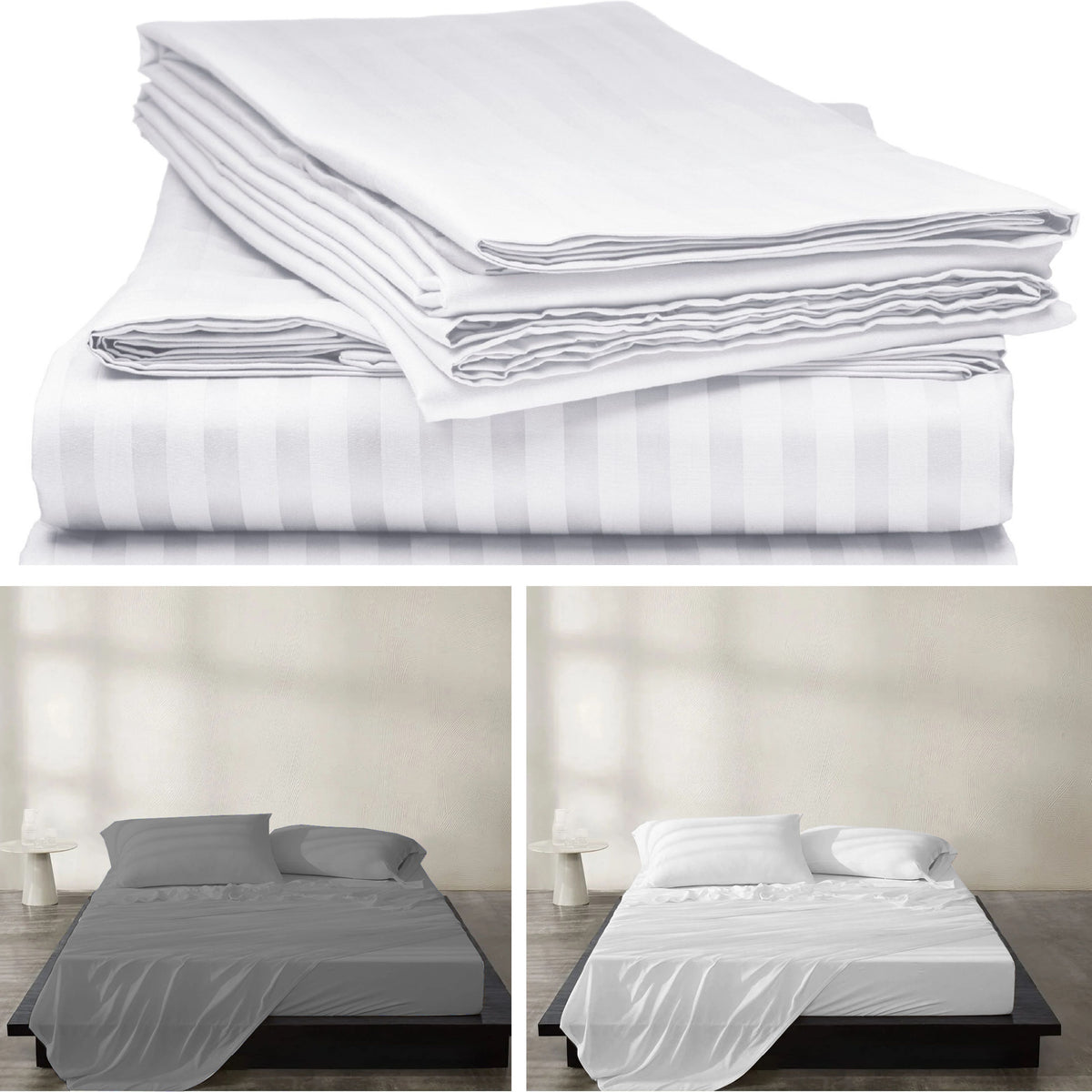 Double Bed & King Size Fitted Sheet Extra Deep Fitted King Size Sheets