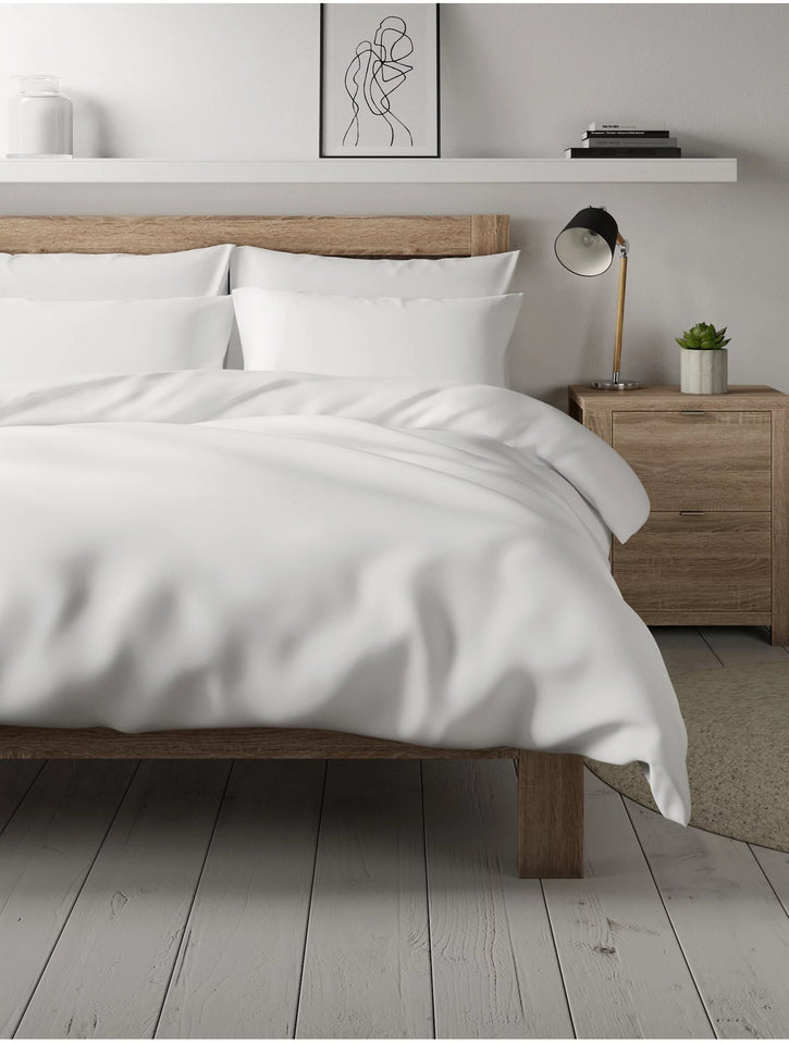 DUVET COVER SET 100% EGYPTIAN COTTON 400 THREAD COUNT BEDDING SETS DOUBLE KING - seventhstitch