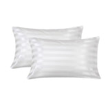 400TC DUVET COVER SET 100% EGYPTIAN COTTON DOUBLE SUPER KING SIZE BEDDING WHITE GREY - seventhstitch