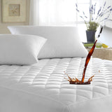Extra Deep 100% Waterproof Quilted Mattress Protector Single Small Double King Super King Size - seventhstitch