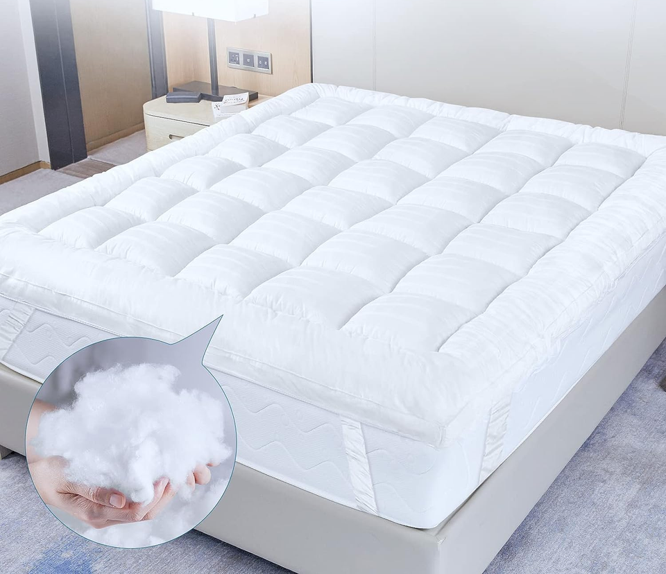 Extra long mattress pad deals