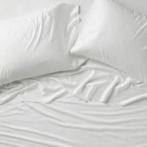 30CM Deep Fitted Sheet 200 Thread Count 100% Soft Microfiber Bed Sheets All Size