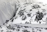 Printed Bedding Sets 100% Cotton 200 Thread Count Reversible Print Duvet Covers Set - seventhstitch