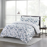 Printed Bedding Sets 100% Cotton 200 Thread Count Reversible Print Duvet Covers Set - seventhstitch