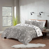 Printed Bedding Sets 100% Cotton 200 Thread Count Reversible Print Duvet Covers Set - seventhstitch