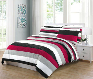 Designer Duvet Cover 200 Thread Count 100% Cotton Bedding Set Double King Super King Quilt Covers - seventhstitch